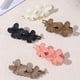 thumbnail image 1 of Pisexur Belleza Maquillaje Pinzas planas para el pelo para mujer - Paquete de 8 pinzas con forma de flor, sin decoración, para cabello fino o delgado, accesorios flexibles para mujeres y hombres, 1 of 9
