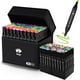 thumbnail image 1 of Plumones Doble Punta Raganet 60 Colores Negro, 1 of 3