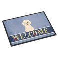 thumbnail image 1 of BB5656MAT Tapis de Bienvenue Intérieur Ou Extérieur 18 x 27 Po. Bichon Frise, 1 of 4