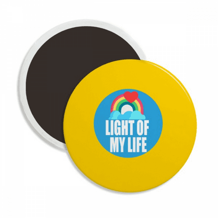 

Mother Loves Life Art Deco Fashion Round Ceracs Fridge Magnet Keepsake Decoration