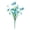 Blue 1Pcs, variant on HOARBOEG 1Pcs Forked Spring Artificial Flower Bouquet, Realistic Silk Pansy Floral Arrangement with Greenery Stems for Wedding Decor, Home Decor, Centerpieces (12.99 inch)