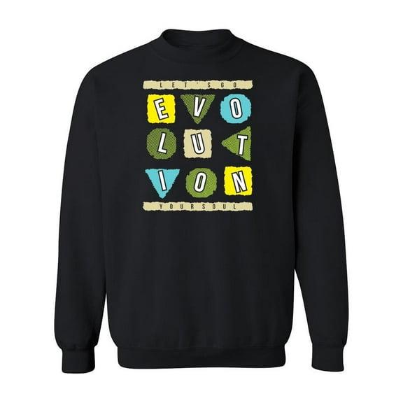 Evolution Design Sweatshirt Men -Image by Shutterstock, Male x-Large