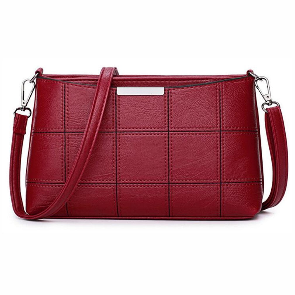 OCDAY Women Solid Color Small Envelope Bag Soft PU Leather Casual Messenger Bag | Walmart Canada