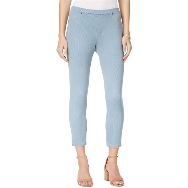 Leggings casuales capri Style&co. para mujer azul extra pequeño