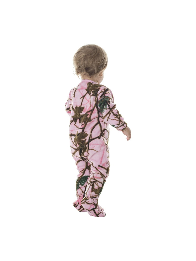 TrailCrest Infant Pink Camo Fleece Onesie: Baby Cold Weather Camouflage  Clothes, 12-18 Months - Walmart.com