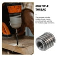 thumbnail image 3 of OULII 10Pcs Internal and External Thread Nuts for DIY Projects Steel Fastening Home Improvement, 3 of 7