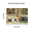 thumbnail image 3 of Orinice  Spider Knowledge Vintage Wall Art Spiders Of The World Animal Canvas Print Painting Wall Decor For Bedroom Garden Home Living Room Farmhouse Decor Frameless Pictures 16x12in, 3 of 6