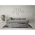 thumbnail image 3 of Ahgly Company Indoor Square Oriental Gray Industrial Area Rugs, 7' Square, 3 of 4