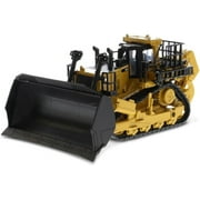 Diecast Masters 1:64 Caterpillar D11 Bulldozer with 2 Blades & 2 Rippers, Play & Collect Series Cat Trucks & Construction Equipment | 1:64 Scale Model Diecast Collectible Model 85637