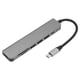 thumbnail image 3 of Hub USB C, Carcasa De aleación De Aluminio Transferencia De Datos De Alta Velocidad Adaptador Ethernet A USB Carga Rápida Multipuerto 7 En 1 Para Televisores Para Monitores Para, 3 of 7