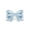 Blue, variant on Cute Bow Themed Bedroom Floor Mat, Non Slide Stainproof Sturdy Easy Clean Area Rug with Rubber Backing, for Window Bedside Living Room and Entryway Decor, Blue