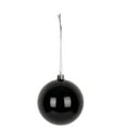 thumbnail image 4 of Kumdkd Black Christmas Ornaments Set - 6-Piece 3.15" Plastic Baubles for Tree Decor, Holiday Party, and Gift (Generous Size), 4 of 7