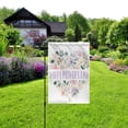 thumbnail image 3 of Happy Mother's Day Thickened Peach Velvet Decorative Flag - Four Seasons Outdoor Waterproof Sunscreen Indoor And Outdoor Hanging Universal 13*18.5IN, 3 of 7