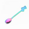 thumbnail image 1 of Angmile Christmas Stainless Steel Coffee Spoon Gold Snowman Ice Cream-small Spoon Dessert Stir Spoon Gift Tableware Colorful Socks, 1 of 1