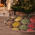 thumbnail image 5 of Balery Spices And Herbs Printed Christmas Tree Skirt , Merry Christmas Party Christmas Tree Decoration,Adjustable Tree Skirt-36", 5 of 6