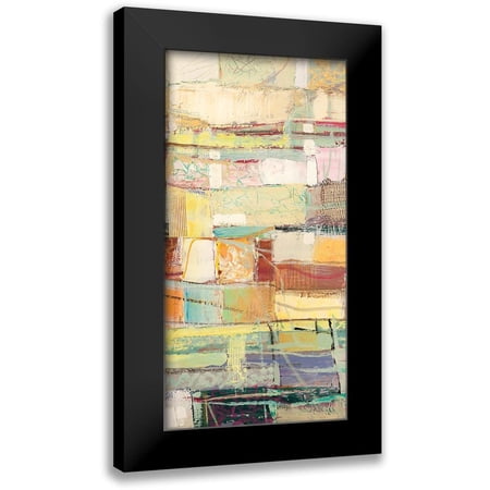Lucas 9x14 Black Modern Framed Museum Art Print Titled - Caleidoscopio (detail) B