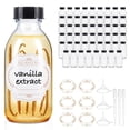 thumbnail image 1 of Botella de vidrio Elumeiro Boston 120 ml con tapa, paquete de 54, 1 of 7