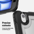 thumbnail image 4 of XYX Case for iPad Air 11 Inch M3 2025/M2 2024 (7th/6th Gen) with Rotating Stand, Shoulder Strap, 2in1 Shockproof Cover, Transparent, 4 of 7