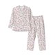 thumbnail image 1 of Balery Floral Pijama para Hombre de Dos Piezas con Manga Larga, Conjunto de Dormir y Descanso Suave con Bolsillos-Medium, 1 of 7