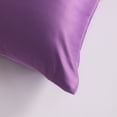 thumbnail image 4 of Flxxie Satin Silky Slip Cooling Body Pillowcase, Body Pillow Cover with Hidden Zipper, 20x54 Inches, Purple, 4 of 5