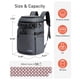 thumbnail image 2 of Mochila Cooler TOURIT 28 L, 38 latas, a prueba de fugas, impermeable, azul marino, 2 of 7