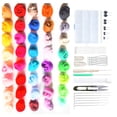 thumbnail image 3 of Kit de fieltro con aguja Sincero 40 colores lana Suave, 3 of 9