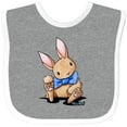 thumbnail image 3 of Inktastic Velveteen Rabbit Boys or Girls Baby Bib, 3 of 4