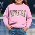 thumbnail image 2 of TOWED22 Cute Graphic Sweatshirts for Teen Girls Oversized Hoodies Crewneck Long Sleeve Pullover Tops,3Y, 2 of 4