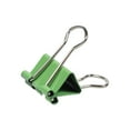 thumbnail image 5 of JAM Paper Binder Clips, Small, 3/4 inch (19 mm), Green, 10/Pack, 5 of 6