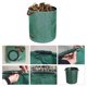 thumbnail image 3 of Bolsa de basura plegable para jardín, contenedor de hierba de hoja de gran capacidad para piscina de jardín Tmvgtek Libre de BPA, 3 of 6