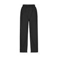 thumbnail image 3 of Women's Cargo Capris Hiking Pants Lightweight Quick Dry Elastic Waist Outdoor Capris Summer Casual Loose Fit Capris with Pockets, 3 of 4