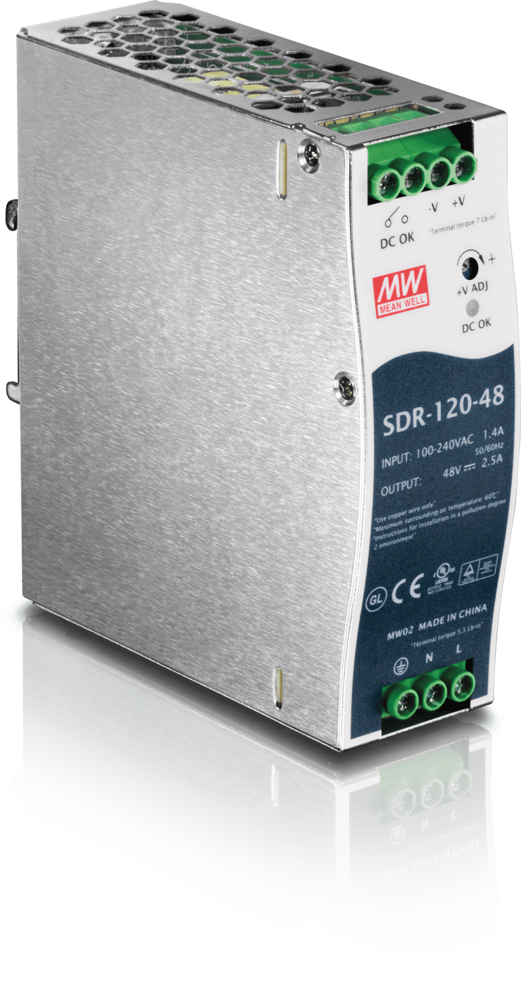 Fuente de Alimentación TRENDnet TI-S12048 Din-Rail 120W
