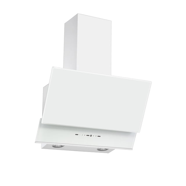 CAMPANA EXTRACTORA A PARED DOBLE VIDRIO TEMPLADO COLOR BLANCO 60 CM