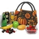 thumbnail image 3 of Easygdp Autumn Pumpkin Leaves Bolsa de Almuerzo Insulada Reutilizable, Bolsa de Mano y Bandolera para Oficina, Trabajo, Viajes, 3 of 6