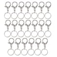 thumbnail image 2 of 20Pcs Swivel Key Chain Clip Hook, Durable Zinc Alloy Snap Keychain For Wallets, Handbags, And Keychains, Great For Hanging Photos And Curtains,, 2 of 8