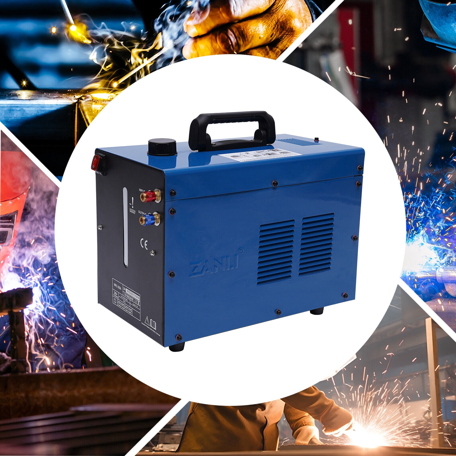 Industrial Water Chiller 10L TIG Welder Torch Water Cooling System Cooler The Cooling Circulating Water Tank