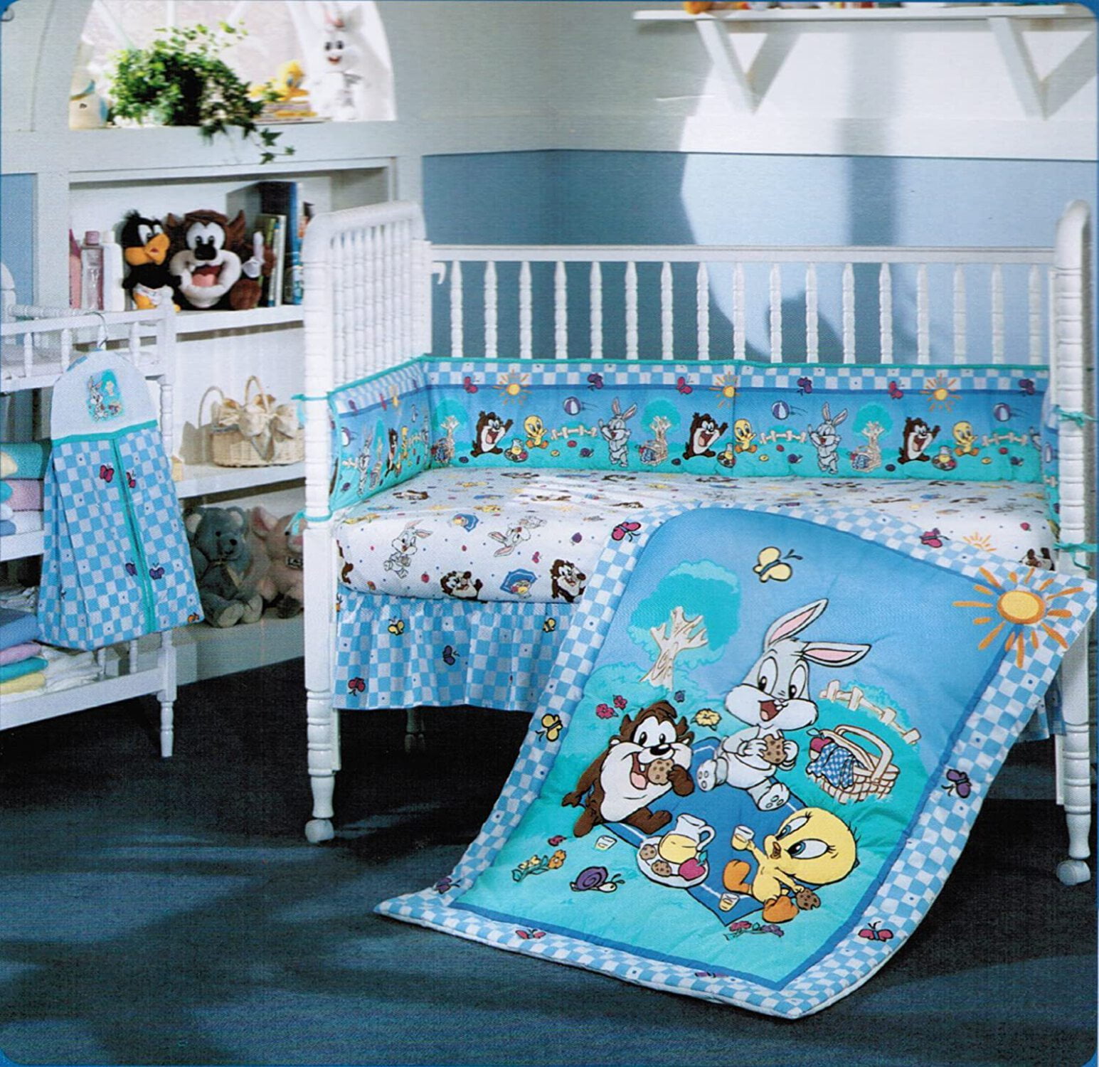 Baby looney tunes crib set walmart cheap