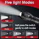 thumbnail image 4 of Paquete de 7 Linternas LED YesBes de Alta Luminosidad e Impermeables, 4 of 6