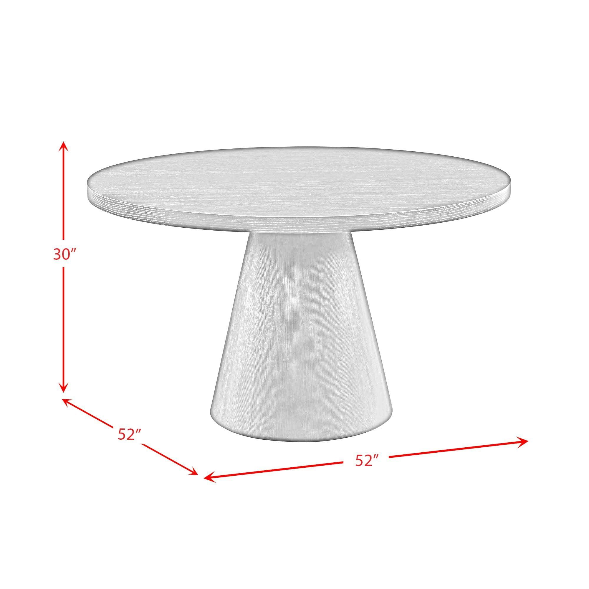 Picket House Furnishings Canal Round Dining Table in Black