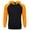 Black, variant on Mens Sweatshirts Hoodies Color Block Patchwork Blend Fleece Pullover Kanga Pocket Sweatshirts Khaki 2XL