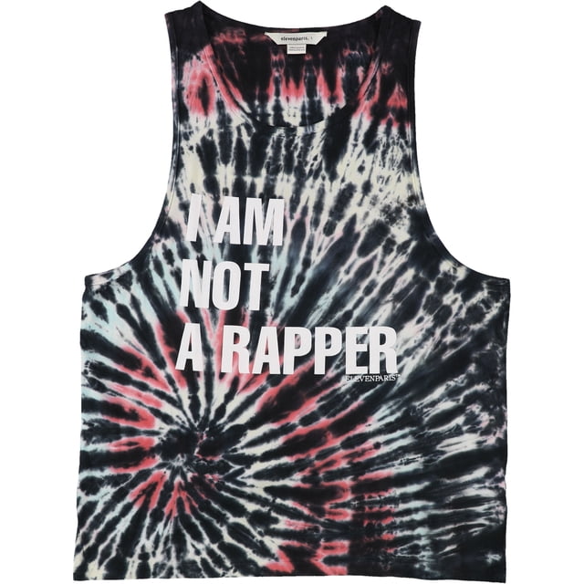 Camiseta sin mangas I Am Not A Rapper de Elevenparis para hombre atado L