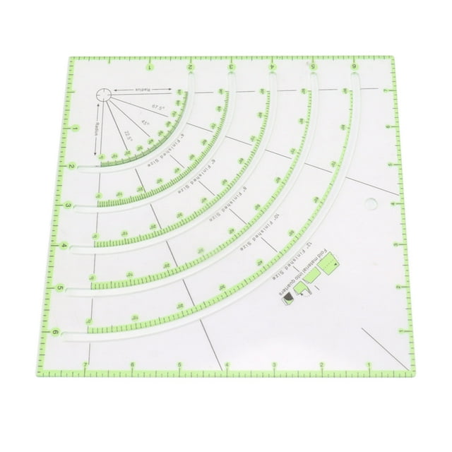 Patchwork Outil de Couture, 8 Pouces Acrylique Quilting Quilting Règle Acrylique Quilting Règle Précision Ingénierie