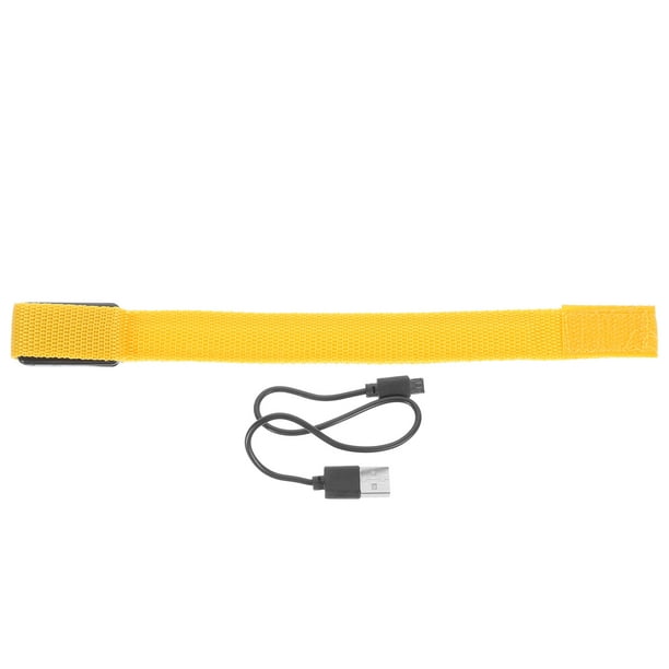 KAKOWELY Pulsera LED luminosa recargable por USB, pulsera deportiva intermitente, regalo para fiesta