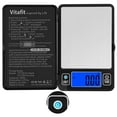 thumbnail image 1 of Vitafit 500g Digital Gram Food Scale in 0.01g, High Accuracy Assured by Built-in Level Bubble, Scale Professional Since 2001, Pocket Scale for Multi-Function: Kitchen, Jewelry, Lab, Coffee, Black, 1 of 8