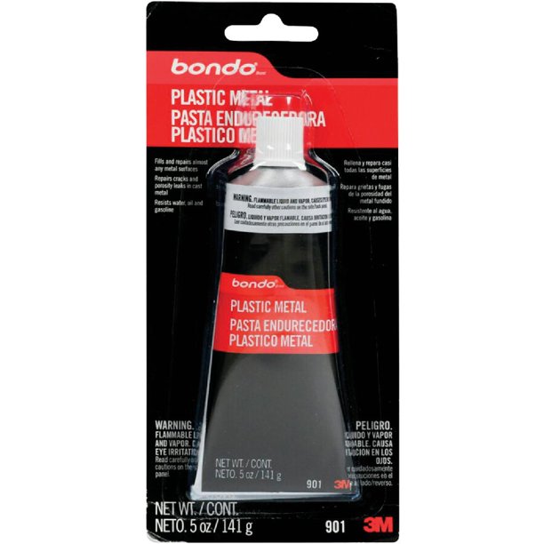 1PK 3M Bondo 5 Oz. Plastic Metal Filler