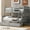Gray, variant on Twin over Full Bed Frame with Storage / Solid Support for Stability
