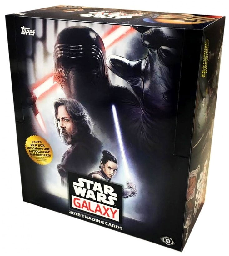 Star Wars Galaxy 2018 Trading Card HOBBY Box - Walmart.com