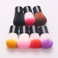 thumbnail image 2 of 7 brochas para polvo de uñas, cepillo para polvo de uñas, quita polvo acrílico para uñas, brochas de maquillaje, brocha de manicura, herramientas de limpieza de polvo (color mixto) LingWen 9024719121901, 2 of 5