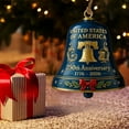thumbnail image 3 of U.S. 250th Anniversary Bell Ornament, 250th Anniversary Commemorative Doorbell of The United States, Specifically U.S. Designed - 2025 New Arrival🔥,blue 2pc🎁, 3 of 5