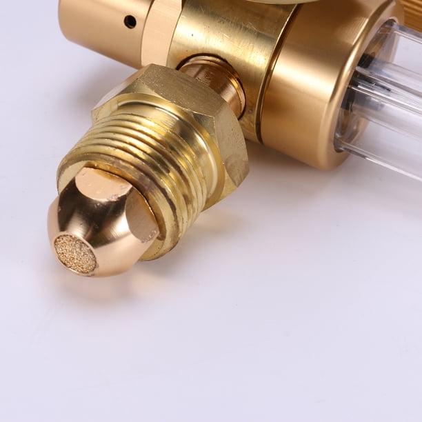 Regulador De Presión Para Gas Argón, Con Interfaz G5/8in Y Cuerpo De Aleación De Zinc, Para Soldadura